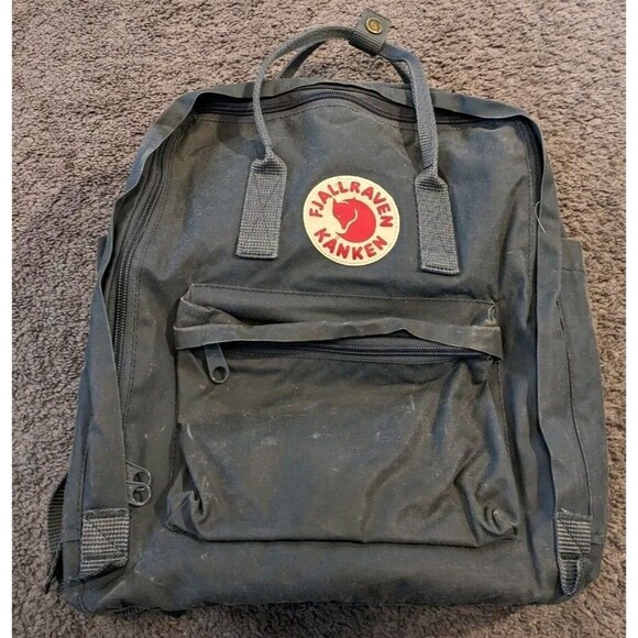 Fjällräven Handbags - Fjallraven 23510 Kanken Blue Distressed Pack Backpack